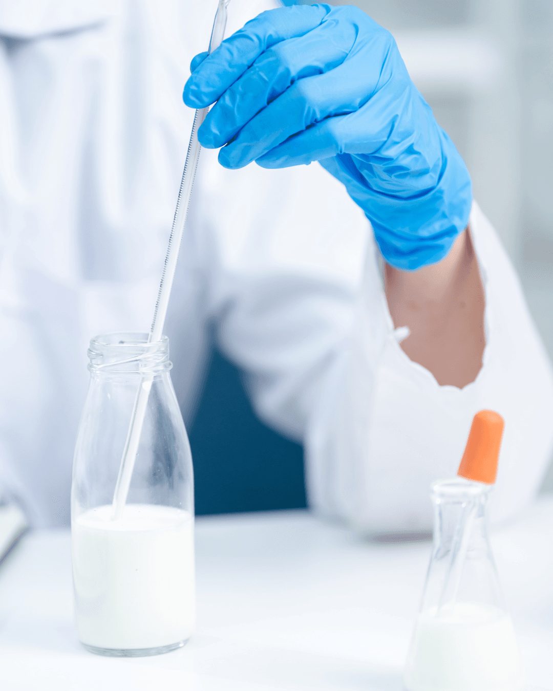 Análisis científico de leche de burra